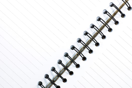 The Blank of notebook