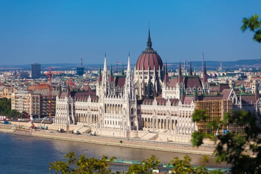 Hungarian Parliament Building, Budapest, Hungary