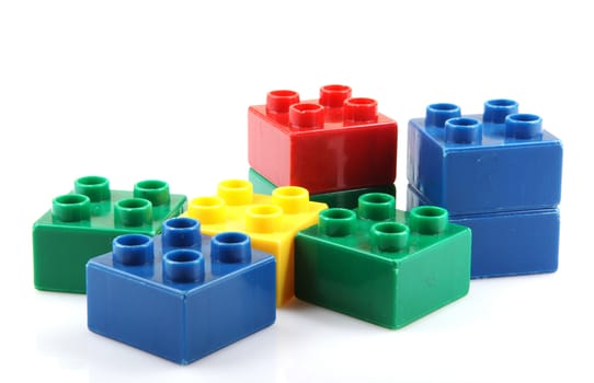 plastic building blocks
