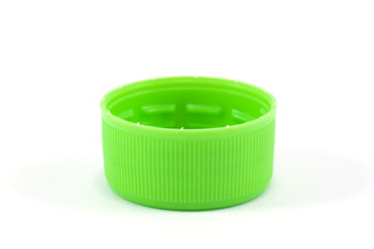 plastic stopper top cover single on white background