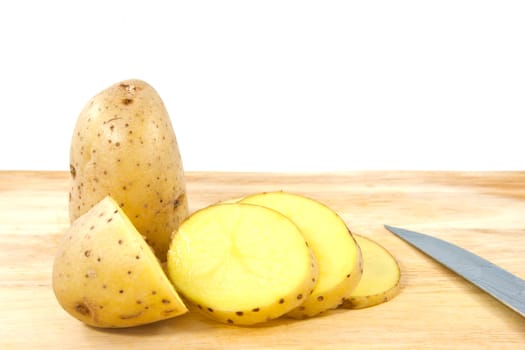 Chopped potato
