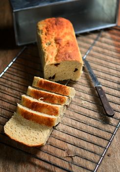 Raisin bread, Homemade bakery menu