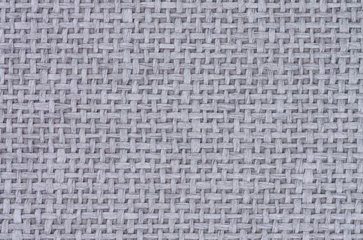 Background of Grey Textile Canvas closeup