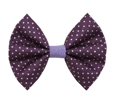 handmade bow tie isolated on white background