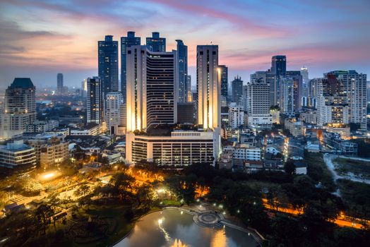 Bangkok cityscape