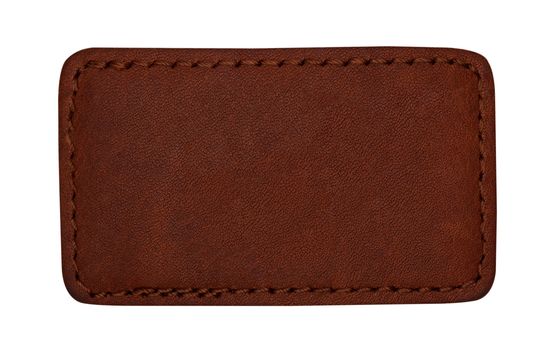 various jeans labels on white background