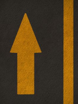 grunge arrow signs road