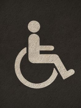 Disabled sign