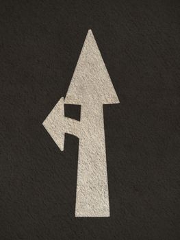 grunge arrow signs road