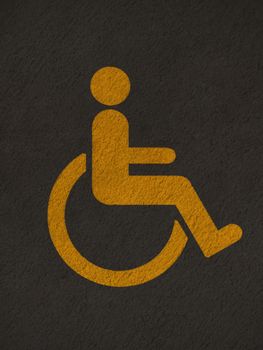 Disabled sign
