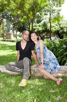 african man and asian woman lover