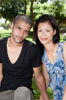 african man and asian woman lover