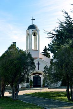 Orthodox temple Bulgarian city Review