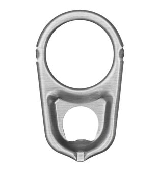 ring pull isolated on a white background
