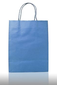 Bag for shopping isolated on white background