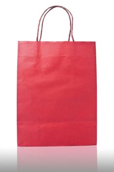 Bag for shopping isolated on white background