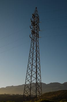 Power Plant Renewable Energy Wind Turbines and Solar Panels