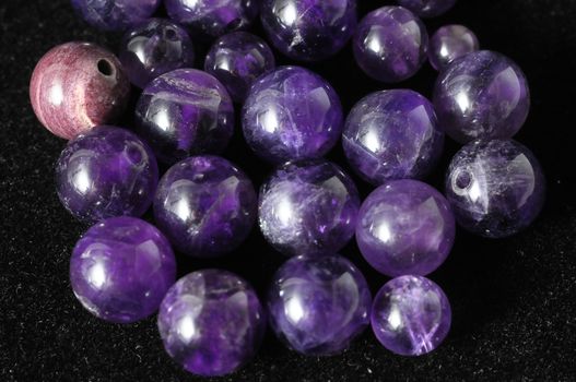 Amulet Amethyst Stone Ready to Make Handmade Jewelry