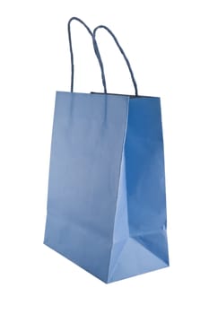 Bag for shopping isolated on white background