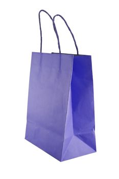 Bag for shopping isolated on white background