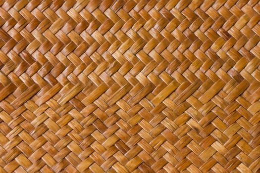 Native Thai style bamboo wall
