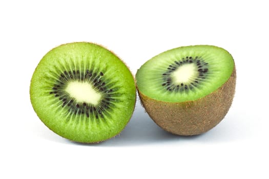 Kiwi on white