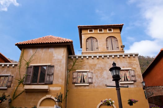 italy style building