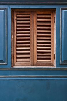 wooden window