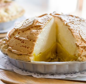 Fresh delicious lemon dessert