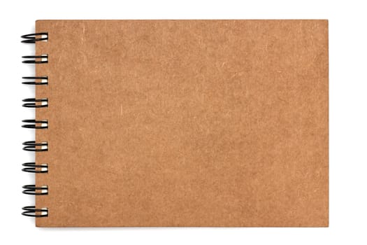 recycled paper notebook front cover