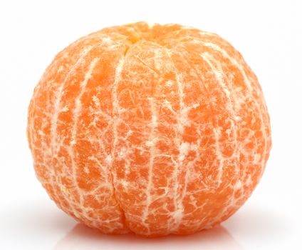 Orange mandarin or tangerine fruit isolated