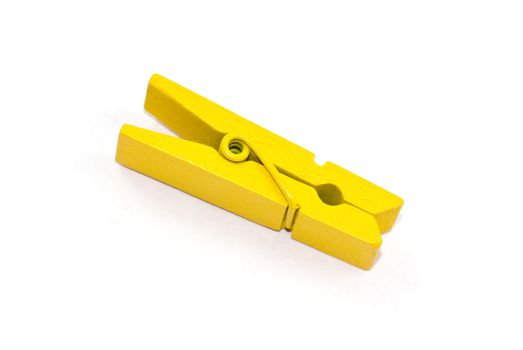 clothes pin on a white background