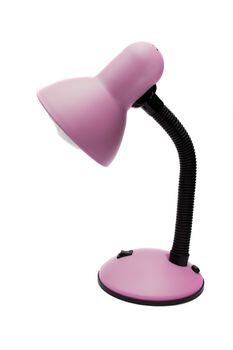 table lamp isolated on white background