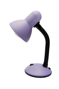 table lamp isolated on white background