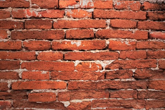 Red brick wall texture