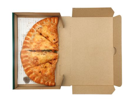 Pizza Calzone in box