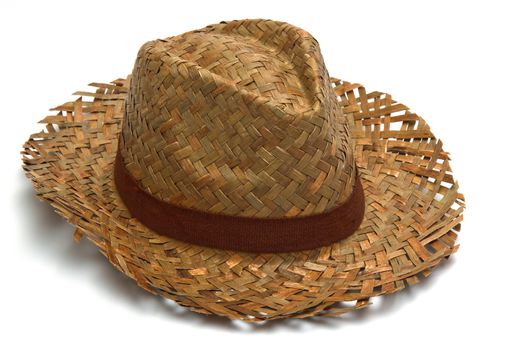 straw hat isolated
