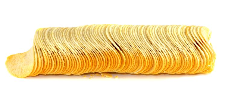 Chips are a column on a white background