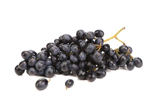 Ripe juicy grape. Isolated on a white background.