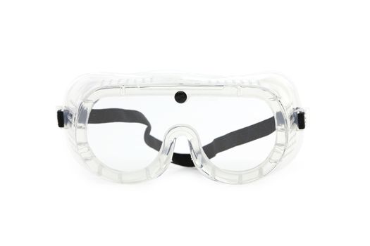 Protective goggles. Isolated on a white background.