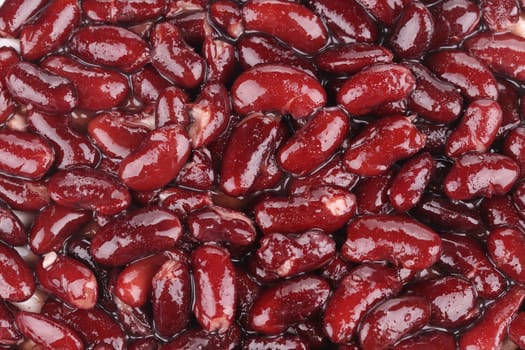 Canned red bean. To be used as background.