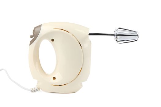 Electric mixer. Isolated on a white background.