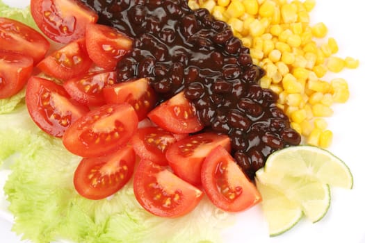 Red beans salad.