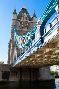 Tower Bridge over the River Thames in London