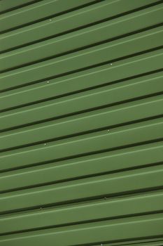 Green Corrugated Iron Full Frame