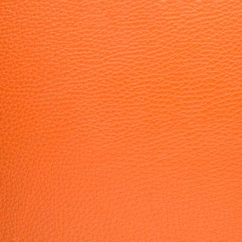 Vivid orange leather background