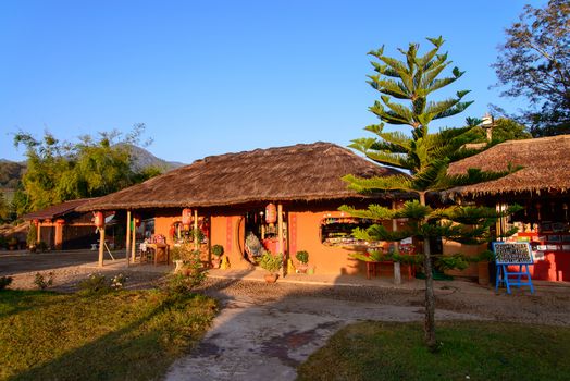 Traditional Thai-China Yunnan Village, Thailand