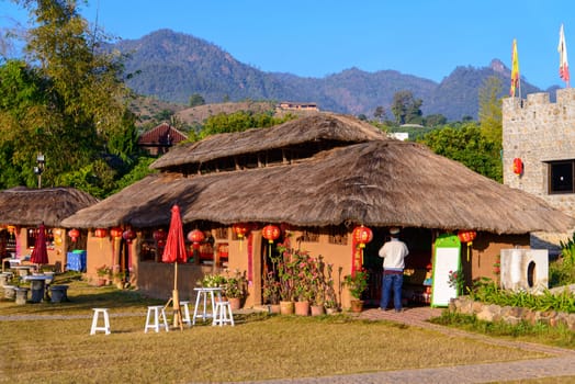 Traditional Thai-China Yunnan Village, Thailand