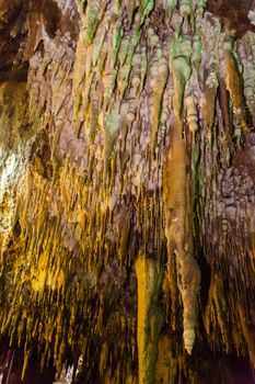 Soda straw cave in Trang,Thailand