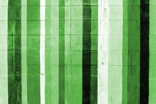Green wall concret background